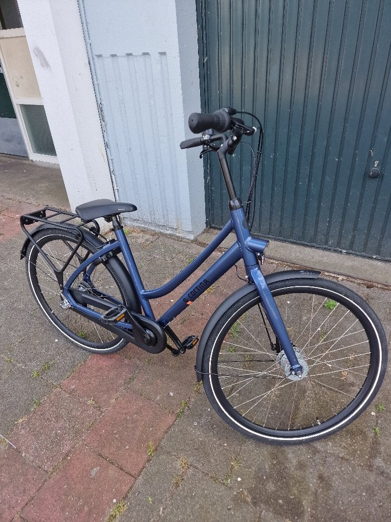 Blauw fiets, Versnellingen, Nieuw, Trommelrem, Ophalen