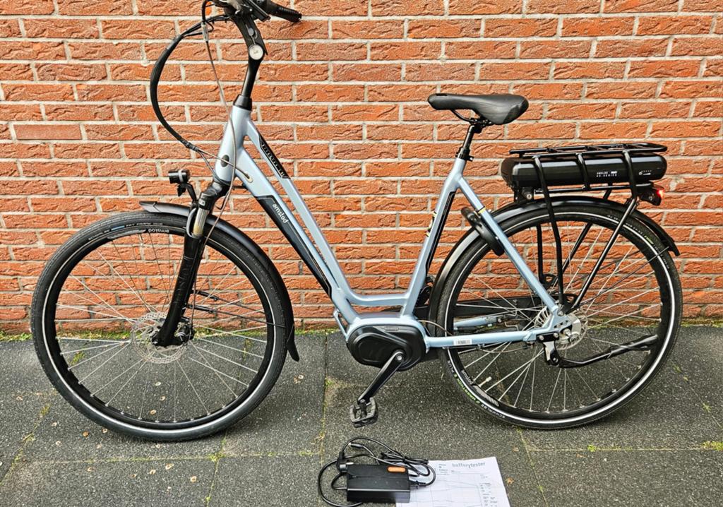 ✅ Nette Amslod Dames E-bike met middenmotor, Fietsen en Brommers, Elektrische fietsen, 51 tot 55 cm, Ophalen, Gebruikt, Overige merken