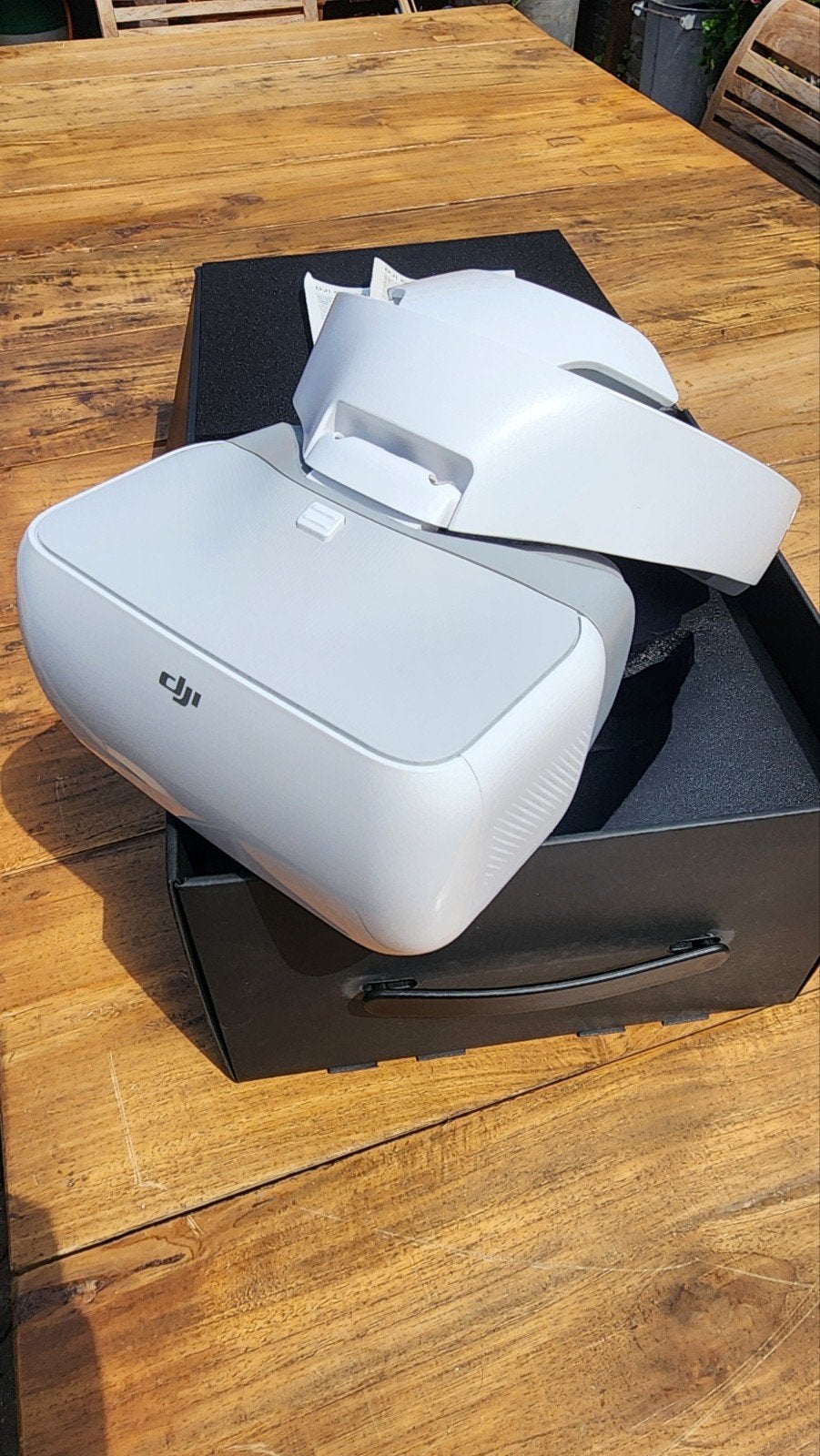 DJI Drone Goggles (met touch functies), Cameradrone, 100 tot 1000 meter, Zo goed als nieuw, 15 tot 30 minuten