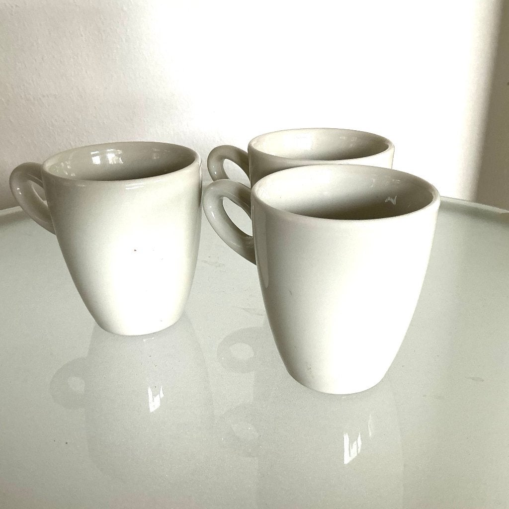 Walküre Alta Koffie / Doppio / Lungokop | porselein (3x), Huis en Inrichting, Overige merken, Ophalen of Verzenden, Zo goed als nieuw