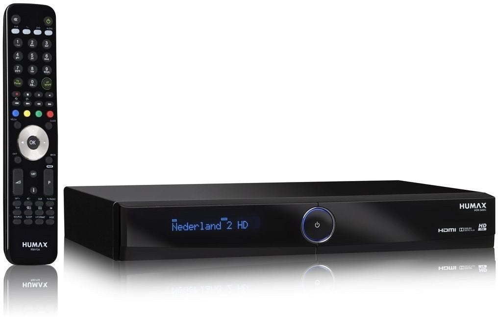 Humax Full HD ontvanger, type IHDR-5400C, als nieuw, Audio, Tv en Foto, Ophalen of Verzenden, Zo goed als nieuw, Decoder