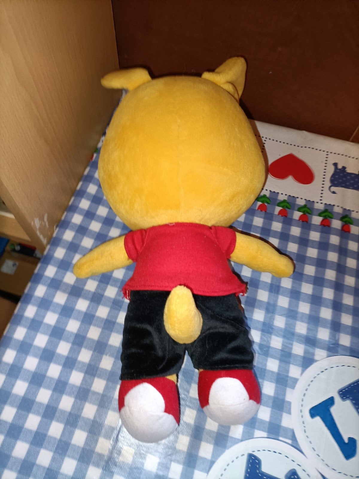 Pretpark Walibi knuffel 33 cm groot gemeten zonder oren, Ophalen of Verzenden, Zo goed als nieuw, Overige typen