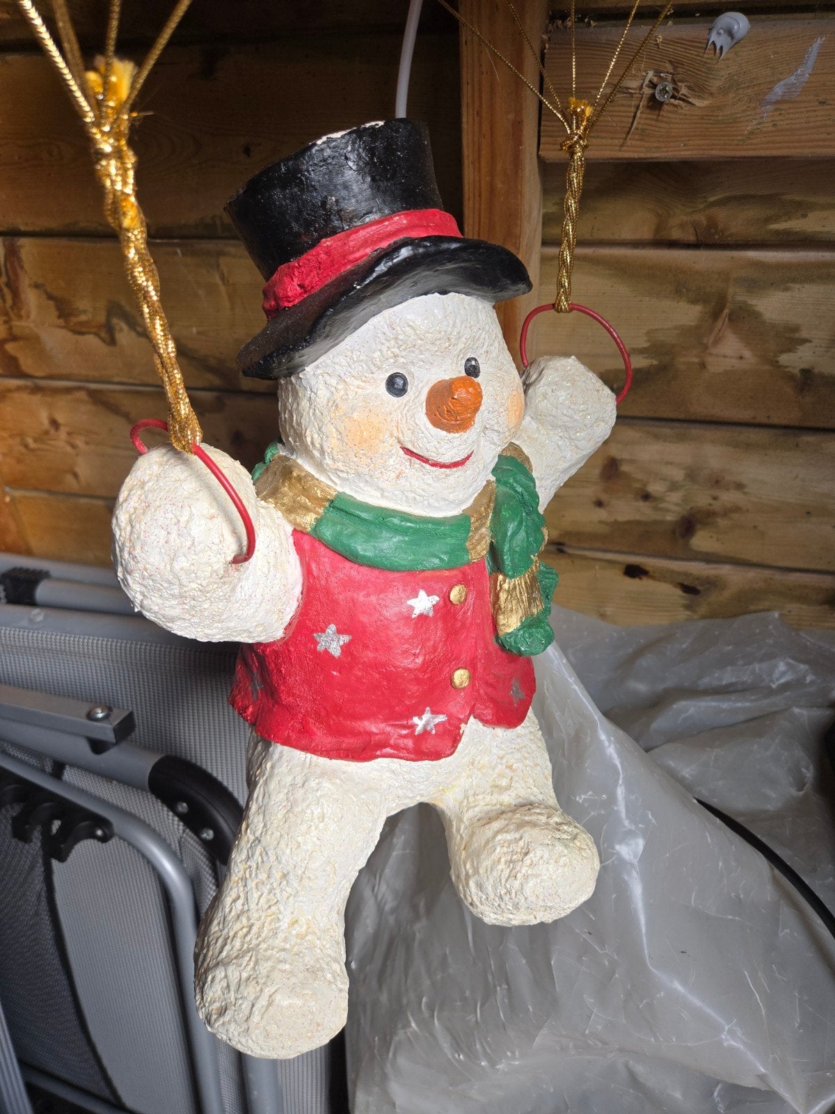 sneeuwpop te koop, Ophalen