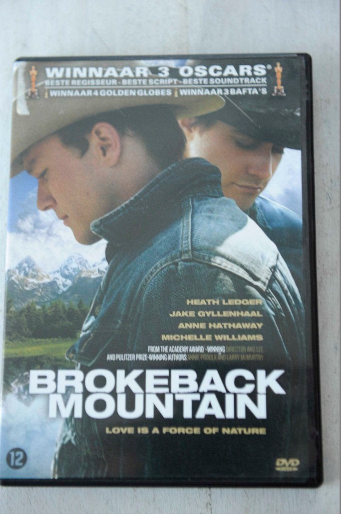 Brokeback Mountain - Heath Ledger Jake Gyllen, Alle leeftijden, Verzenden, Zo goed als nieuw, Overige gebieden