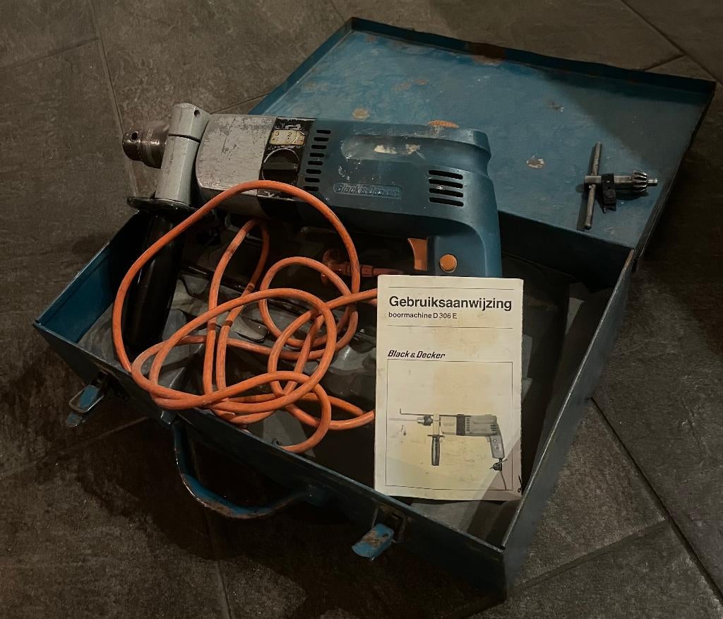 Boormachine Black &  Decker, Ophalen, Nieuw, Boormachine