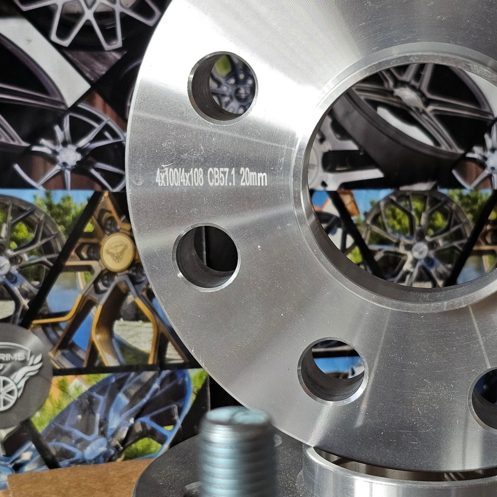 Spoorverbreder Spacers Vw Golf 1,2,3 x100 57,1 20mm, Ophalen of Verzenden