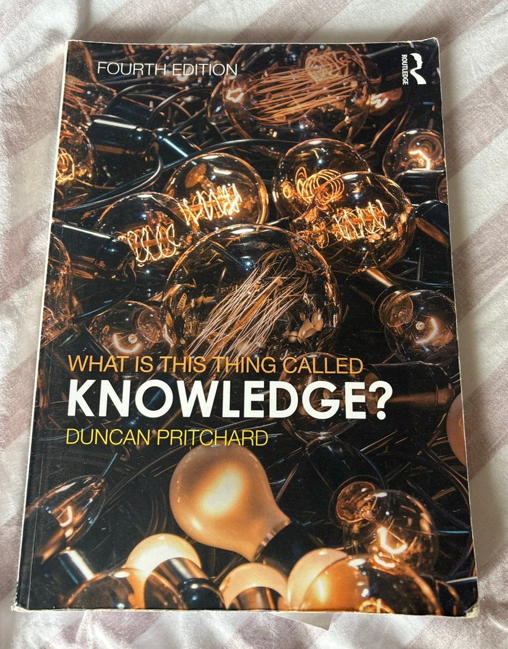Boek What is this thing called knowledge? 4e editie, Ophalen of Verzenden, Beta, Zo goed als nieuw, WO