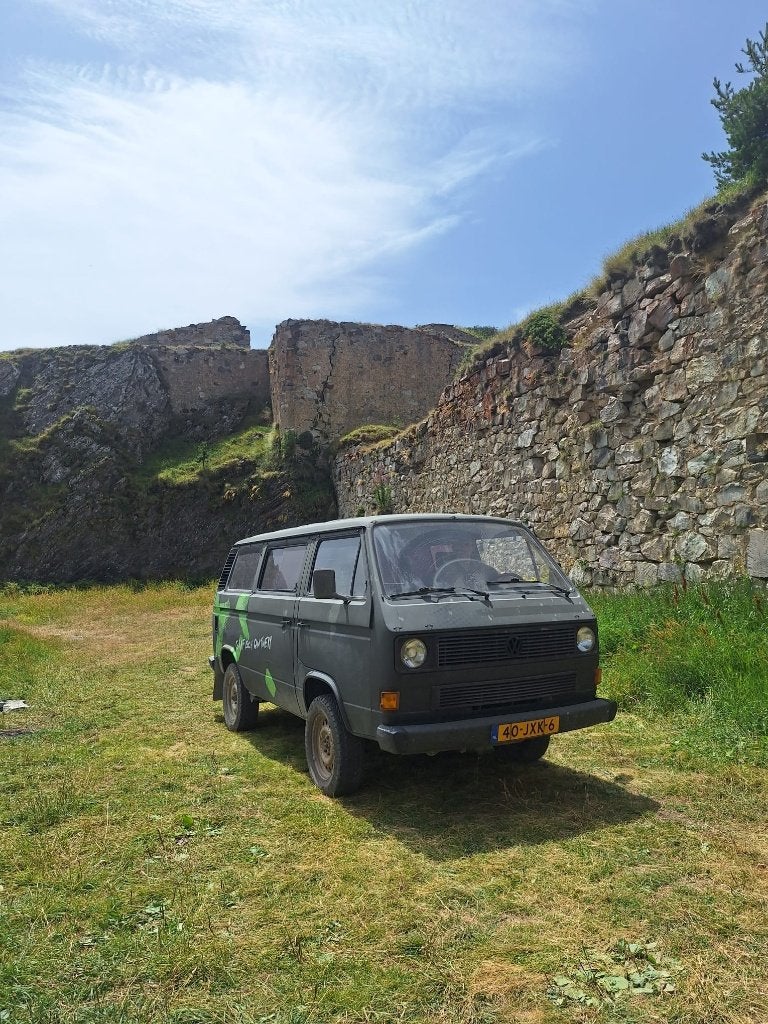 Volkswagen Transporter T3 14'' Syncro 4x4, Auto's, Beige, 1589 cc, Bedrijf, Vierwielaandrijving