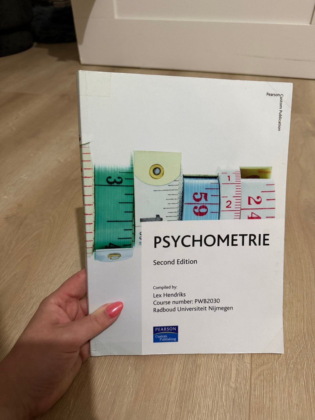 Psychometrie - Second Edition - Radboud Universiteit, Ophalen of Verzenden, Gamma, Zo goed als nieuw, WO