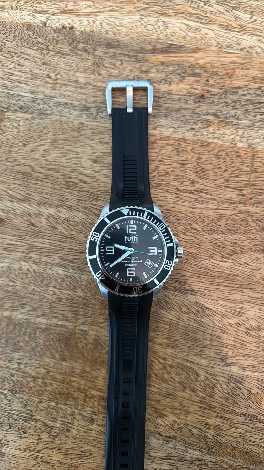 Tutti milano heren horloge, Sieraden, Tassen en Uiterlijk, Horloges | Heren, Ophalen of Verzenden, Gebruikt, Polshorloge, Overige merken