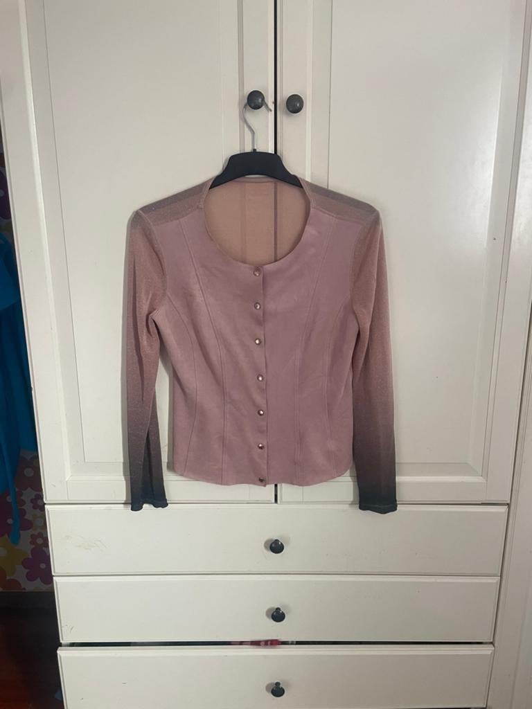Marc cain vest 40, Verzenden, Zo goed als nieuw, Maat 38/40 (M), Roze