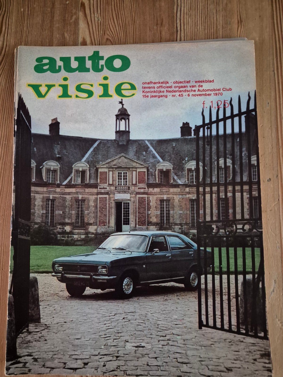 Auto Visie nr 45 - 6 november 1970 test Austin Balanza S, Ophalen of Verzenden, Gelezen, Overige merken, Koninklijke Nederlandse Automobiel Club