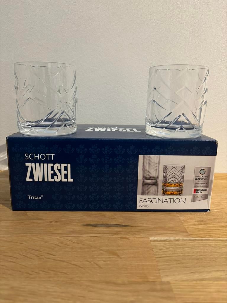 NIEUW! Schott Zwiesel whiskyglazen, Ophalen of Verzenden, Nieuw, Overige typen