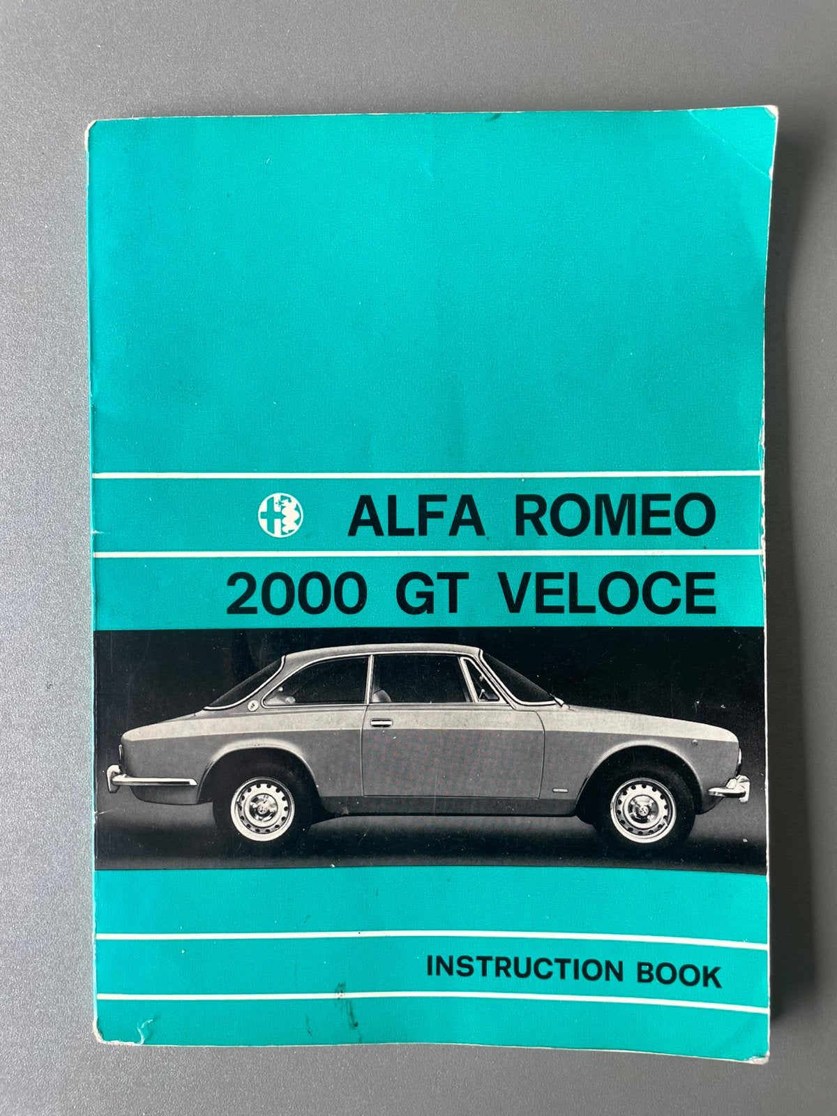 Instructieboekje Alfa Romeo 2000 GT Veloce, Ophalen of Verzenden, Gelezen, Alfa Romeo