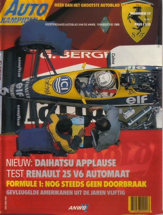 Autokampioen 17 1989 : Daihatsu Applause - Renault 25 V6 inj, Ophalen of Verzenden, Gelezen, Algemeen