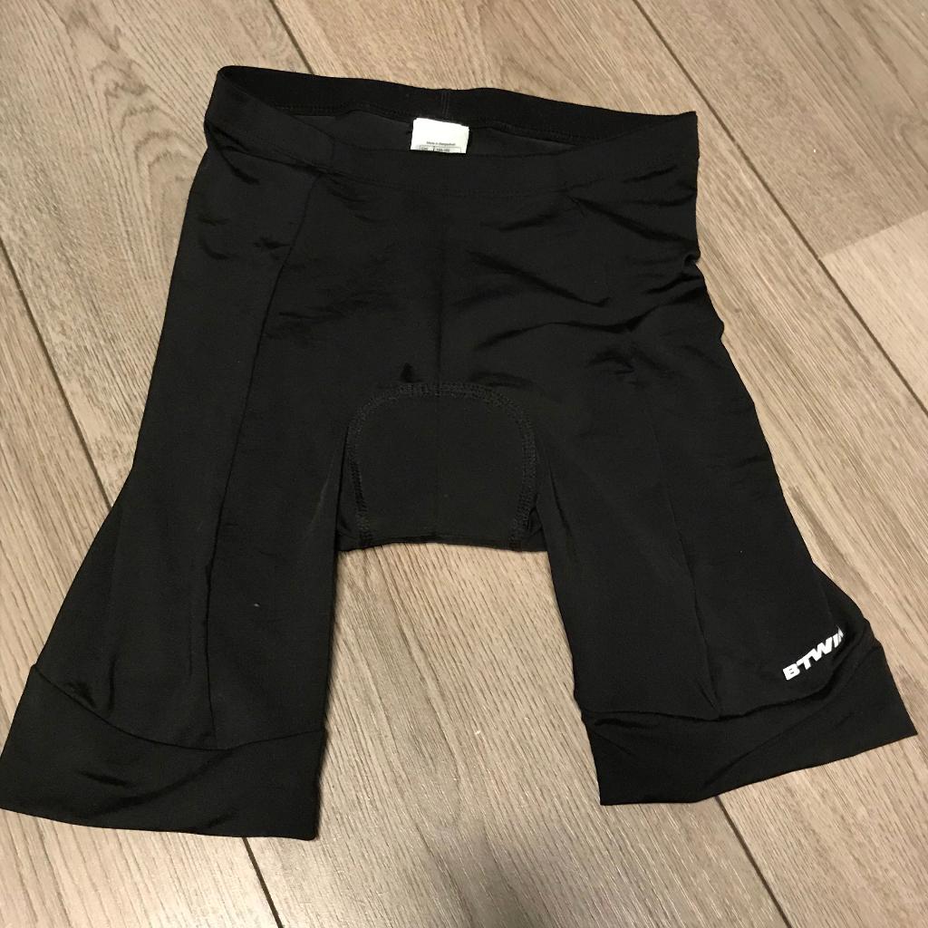 Decathlon Fietsbroek + zeem Wielrenbroek Kind Maat 143-152, Kinderen, Overige maten, Ophalen of Verzenden, Zo goed als nieuw