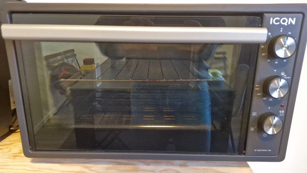 Vrijstaande Oven ICQN - Compact en Functioneel, Witgoed en Apparatuur, Ovens, Gebruikt, Vrijstaand, Heteluchtoven, Overige merken