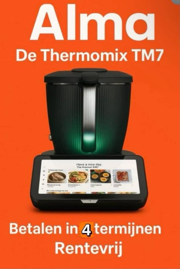 Thermomix TM7 Advisor, Ophalen, Nieuw, 3 snelheden of meer, 2 tot 3 liter