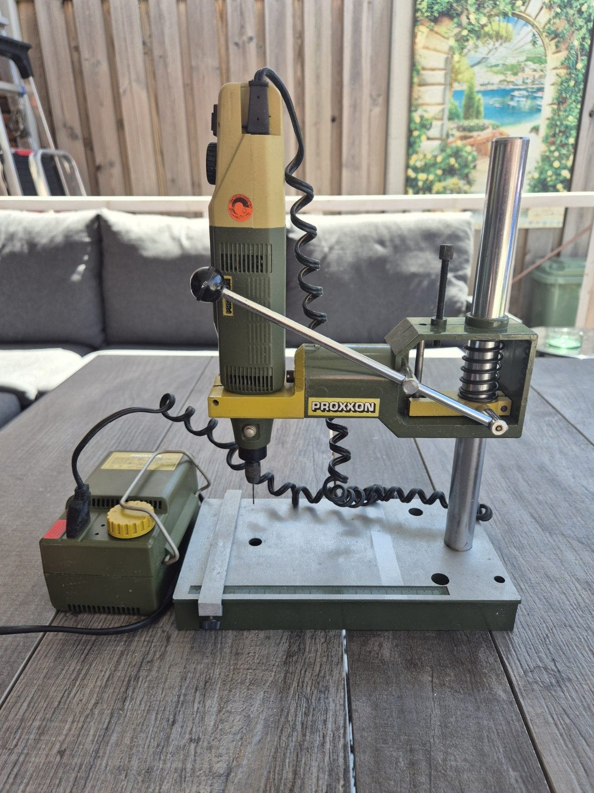Proxxon Mini Kolomboormachine - Compact en Nauwkeurig, Ophalen