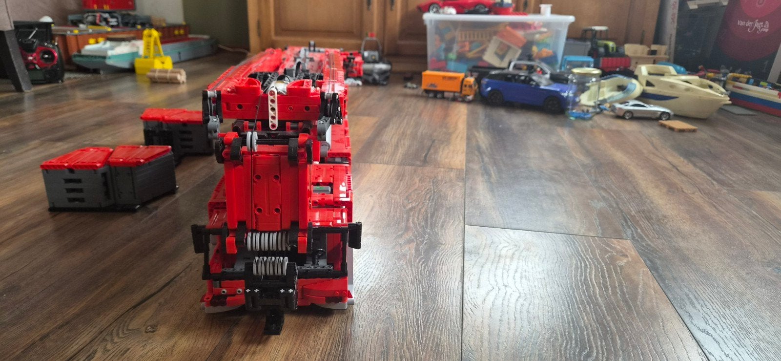 Mouldking 17008 Liebherr LTM 11200 Technisch Lego Model, Hobby en Vrije tijd, Ophalen, Zo goed als nieuw