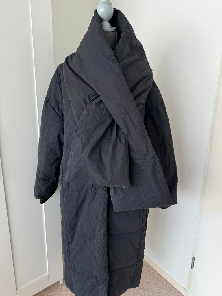 Zara jas anorak/gewatteerde, Ophalen of Verzenden, Zo goed als nieuw, Maat 38/40 (M), Zwart