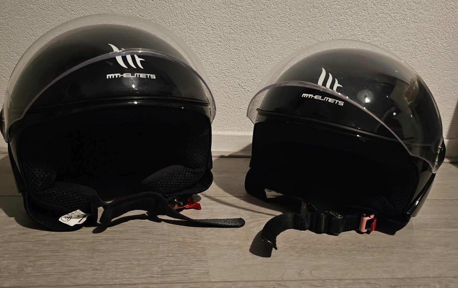 MT Helmets Open Face Motorhelmen - Zwart (maat S & M, Ophalen, Overige typen, Dames, MT Helmets