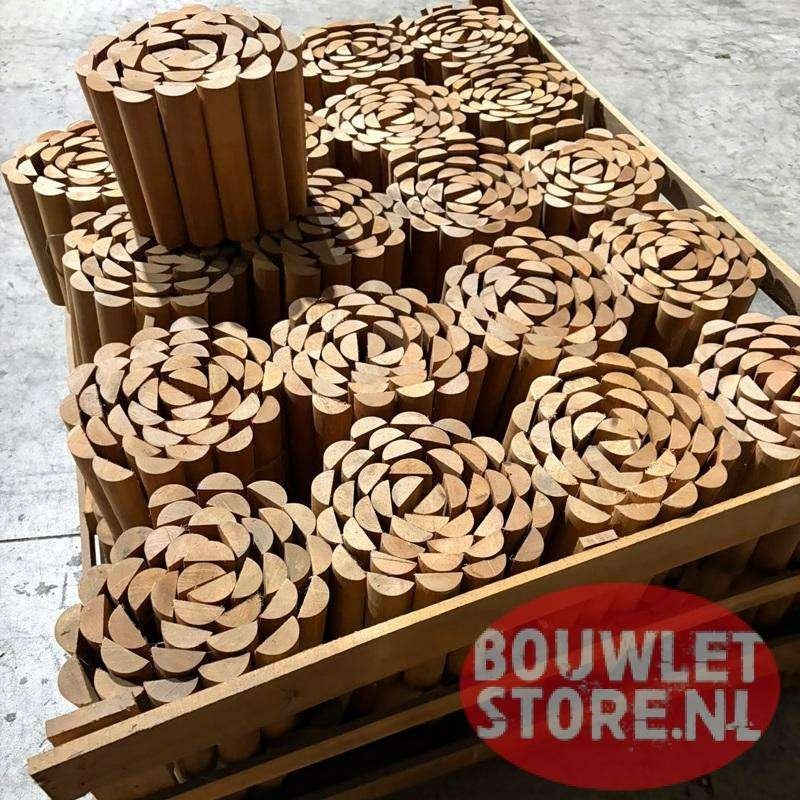 Borderrol | Borderrand | Borders | Hardhout Bangkirai 1800mm, Niet ingevuld, 100 tot 200 cm, Niet ingevuld, Nieuw