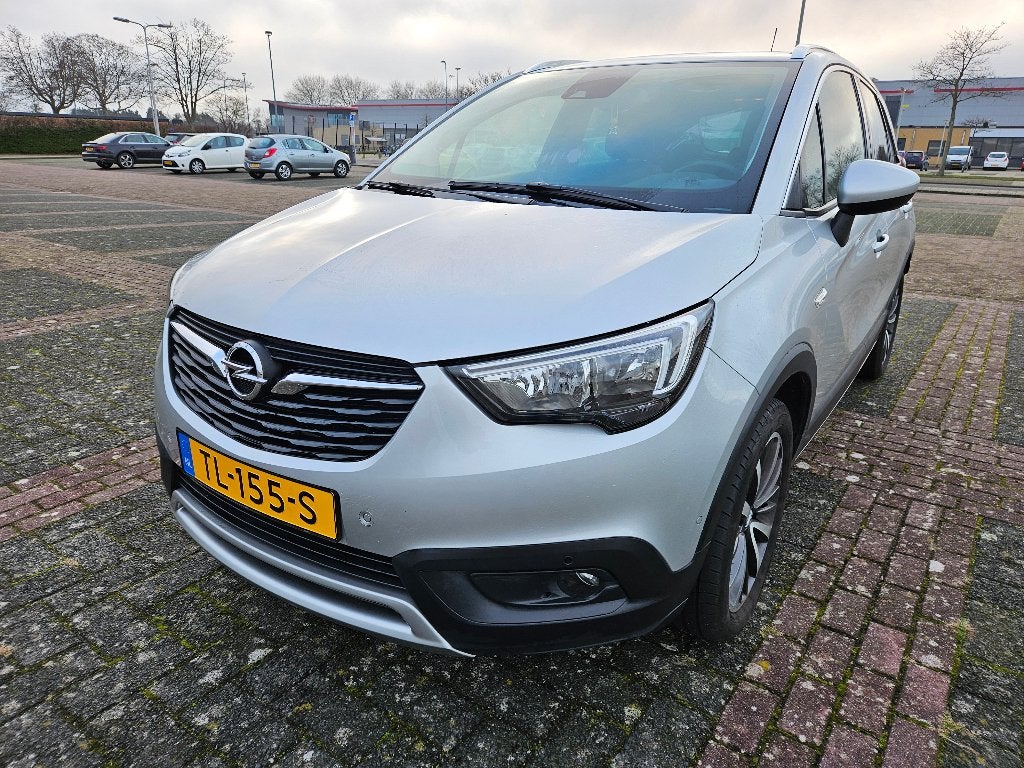 Opel Crossland X 1.2 Turbo Innovation Panoramadak, Auto's, Opel, 840 kg, Adaptive Cruise Control, Leder en Stof, Origineel Nederlands