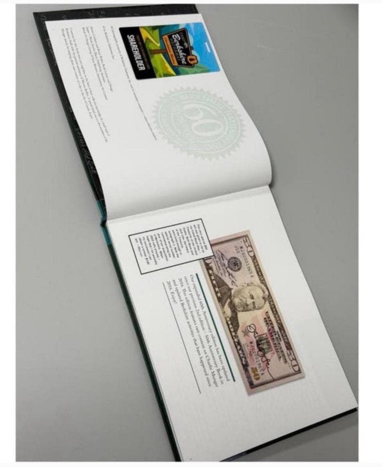 Berkshire Hathaway 60 Years Anniversary Book Warren Buffett, Ophalen of Verzenden, Nieuw
