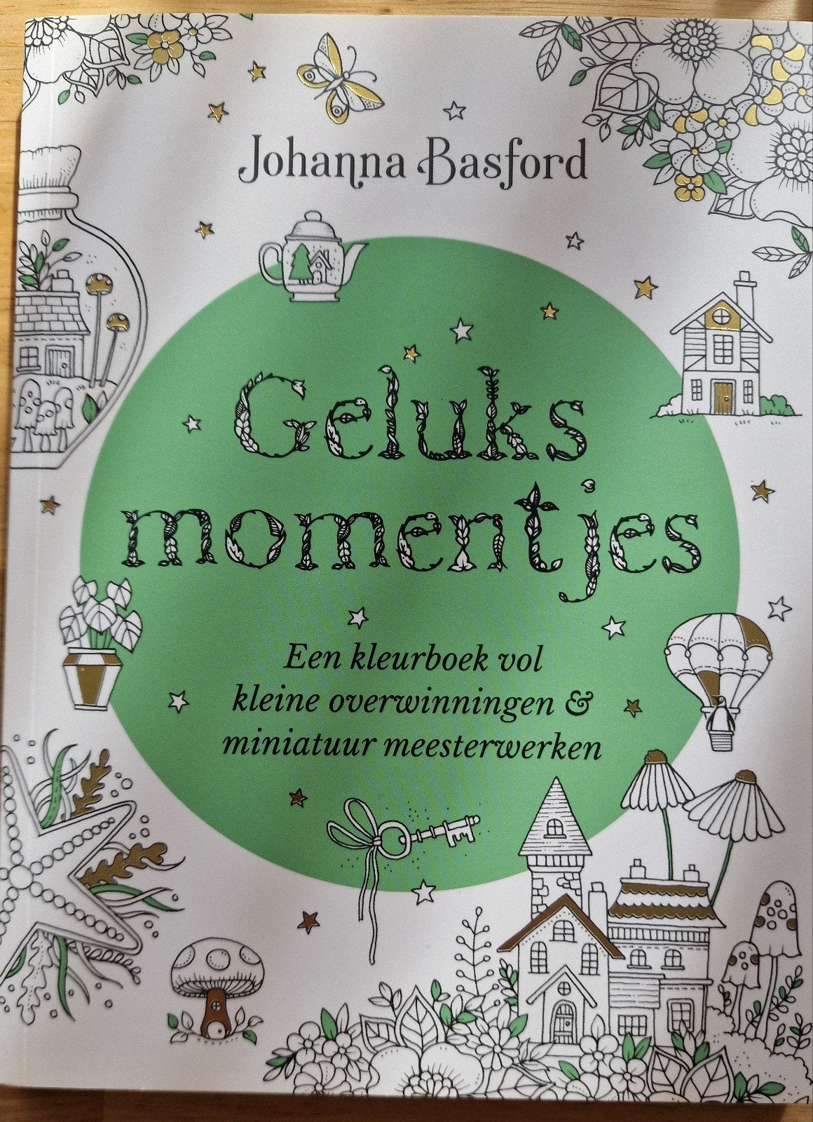Johanna Basford - Geluksmomentjes, Ophalen of Verzenden, Nieuw