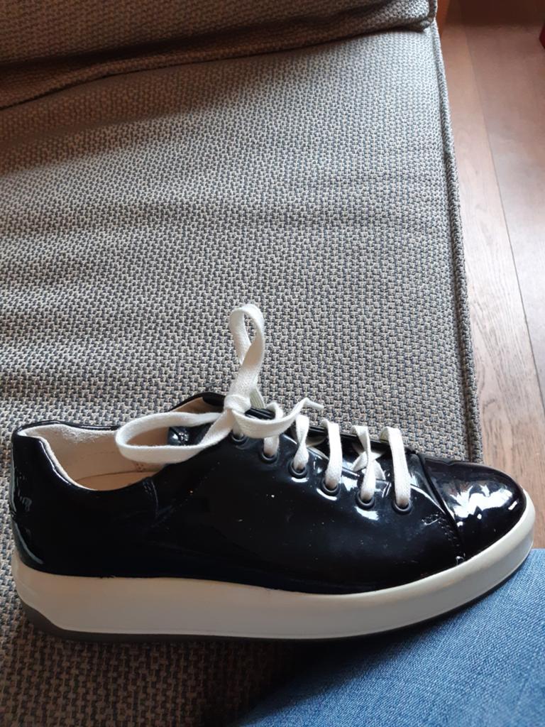 Ecco 38, Kleding | Dames, Schoenen, Ophalen of Verzenden, Zo goed als nieuw, Zwart, Sneakers of Gympen