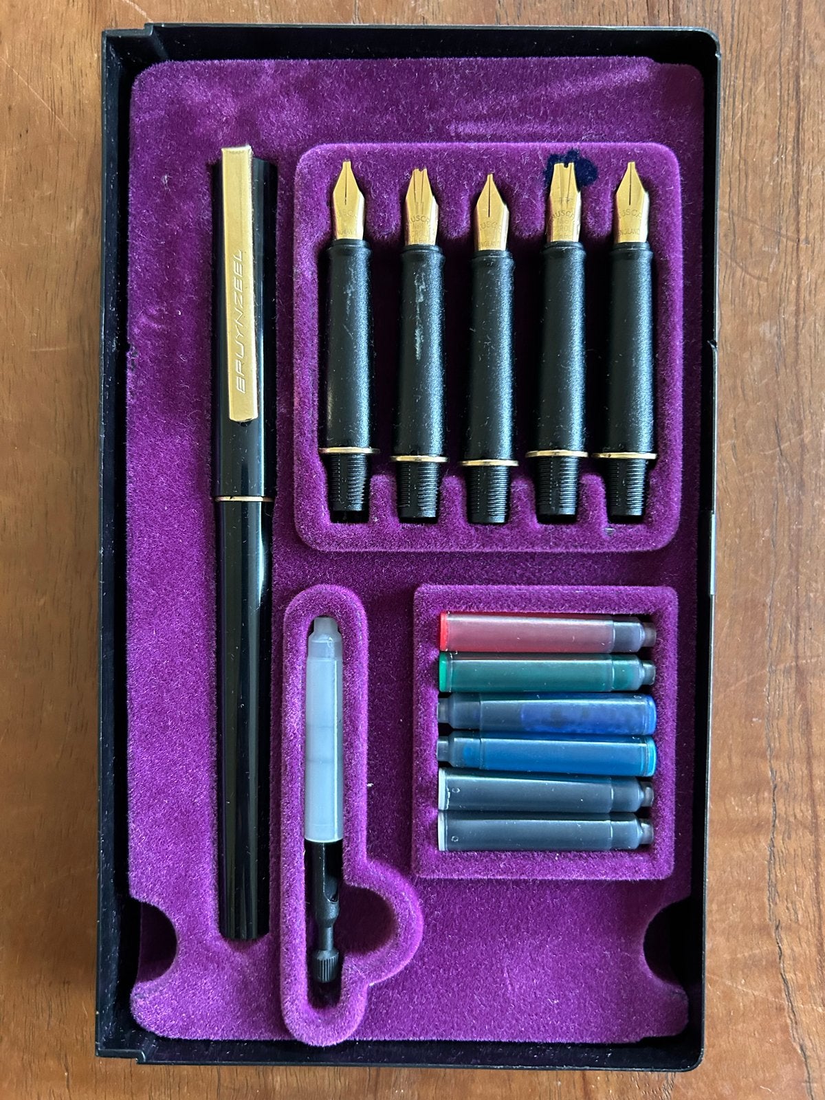 Th03 - Bruynzeel inktpennen, Ophalen of Verzenden, Zo goed als nieuw