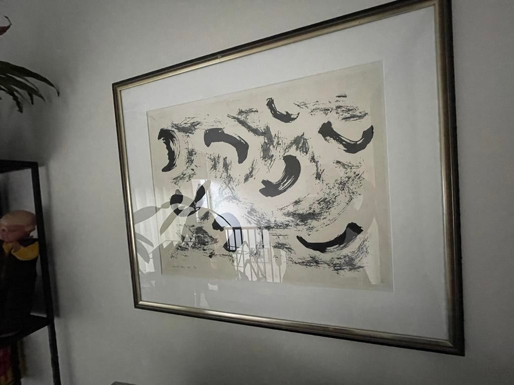 Jan van den Berg - Abstracte voorstelling (1988) - Oplage 8/, Antiek en Kunst, Ophalen