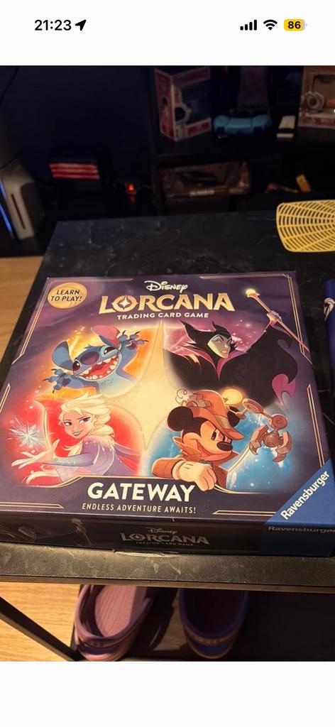 Disney lorcana, Ophalen, Zo goed als nieuw