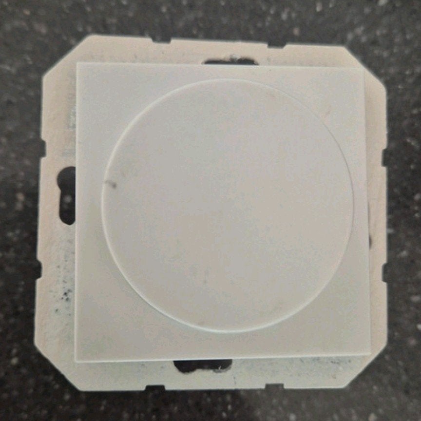 Gira Dimmer Druk/Wissel 20-500W/VA, Ophalen of Verzenden, Gebruikt, Gira, Dimmer