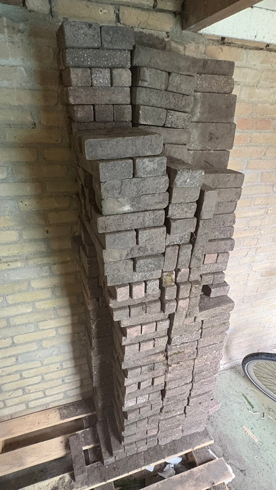 230 mooie gebruikte klinkers – goede staat, Ophalen, Zo goed als nieuw, Beton, Klinkers