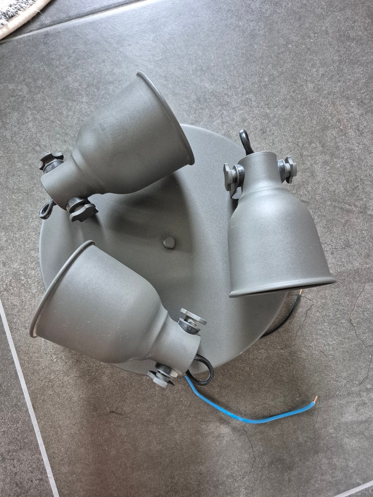 Hektar plafondlamp 3 spots, Ophalen, Gebruikt, Overige lichtbronnen, Overige merken