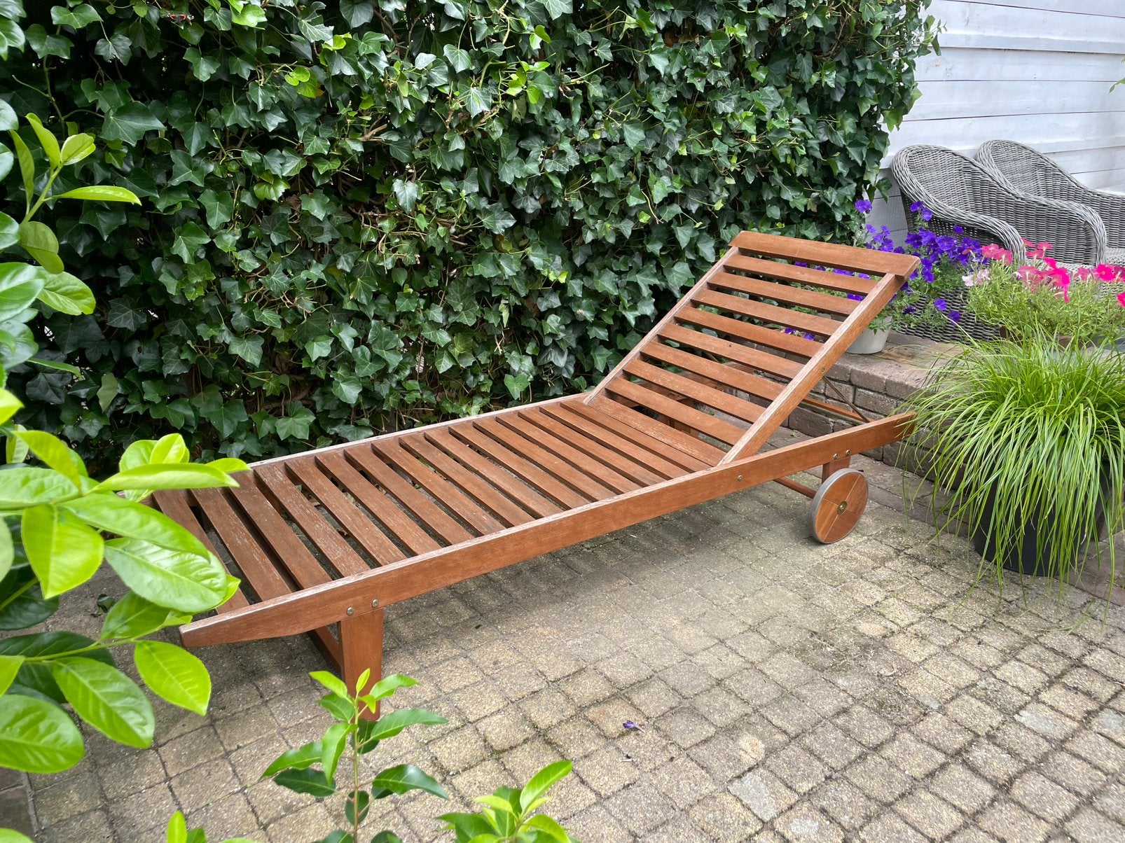 Ligbed  ( 2.05 x 65 ), Ophalen, Zo goed als nieuw