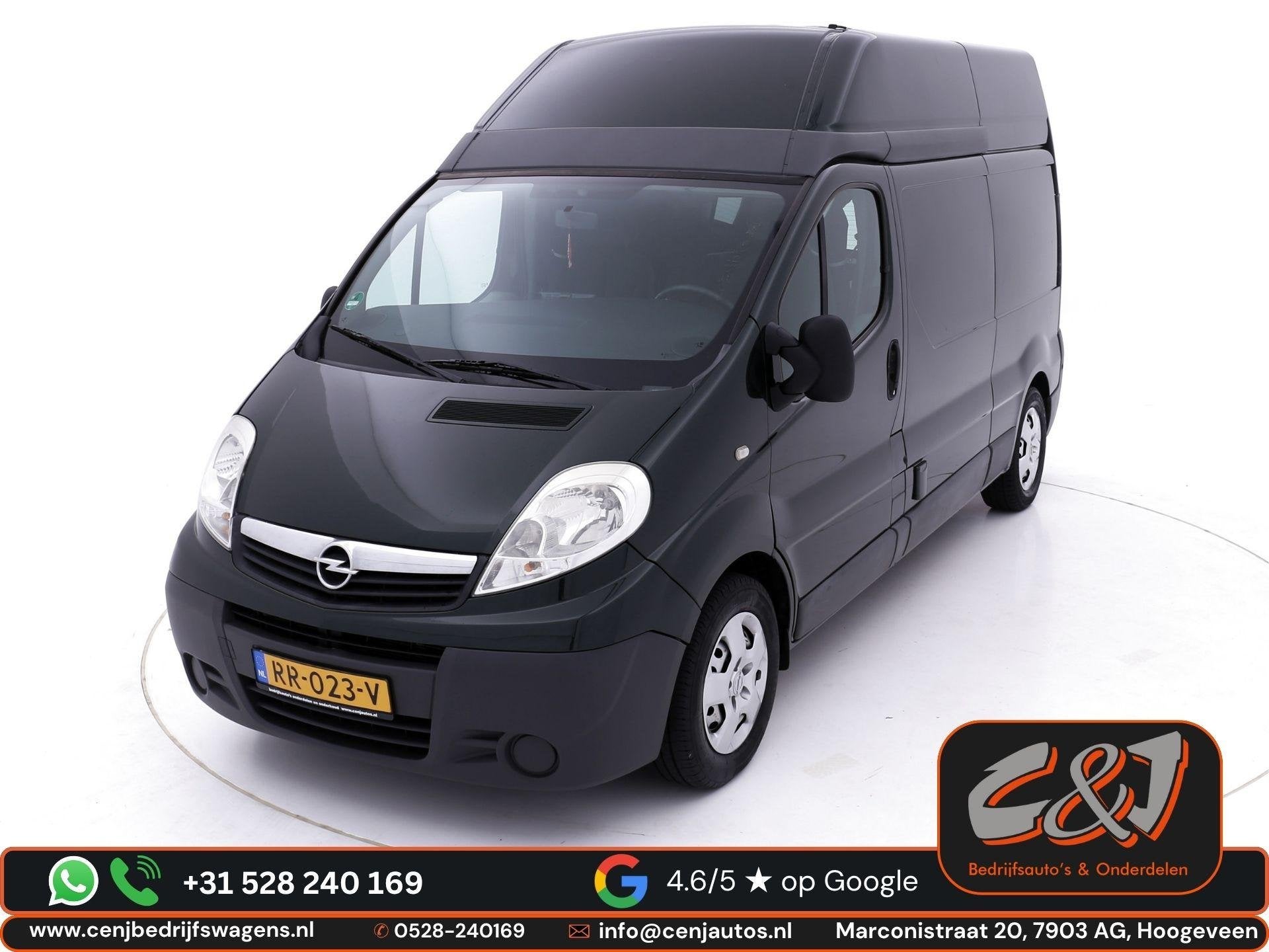 Opel Vivaro 2.5 CDTI L2H2 CAMPER, airco, 110dkm, Auto's, 145 pk, Stof, Gebruikt, 4 cilinders