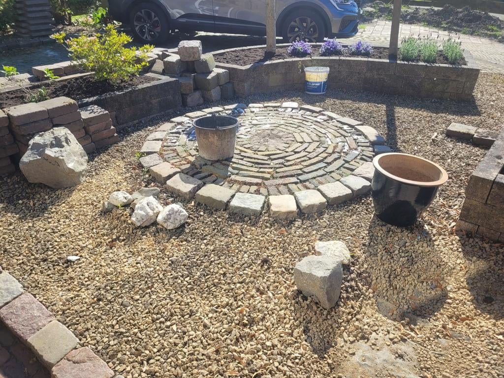 MOET WEG!!!!      Ardener Geel grind voor tuin of decoratie, Tuin en Terras, Grind, Keien en Split, Ophalen, Overige materialen