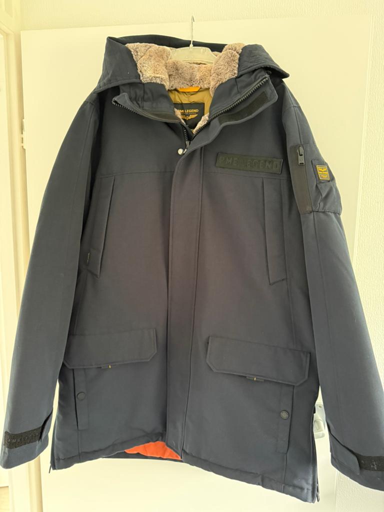PME Legend Winterjas XXXL, Kleding | Heren, Jassen | Winter, Ophalen of Verzenden, Zo goed als nieuw, Overige maten, Blauw