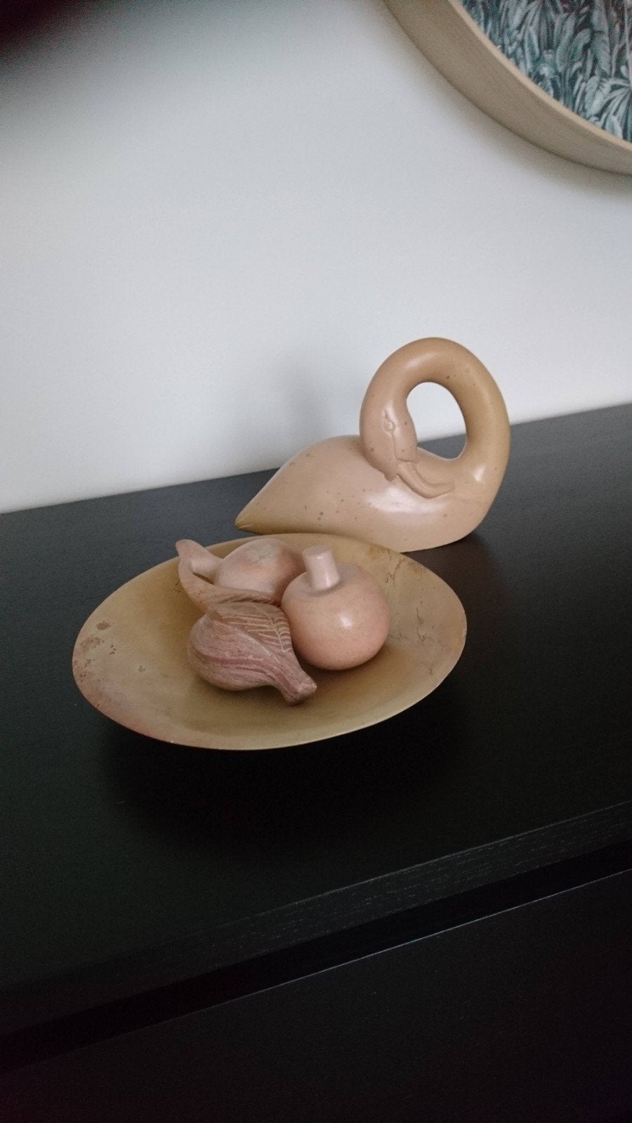 2X Handgemaakt Speksteen Objecten  Kenia., Antiek en Kunst, Ophalen of Verzenden