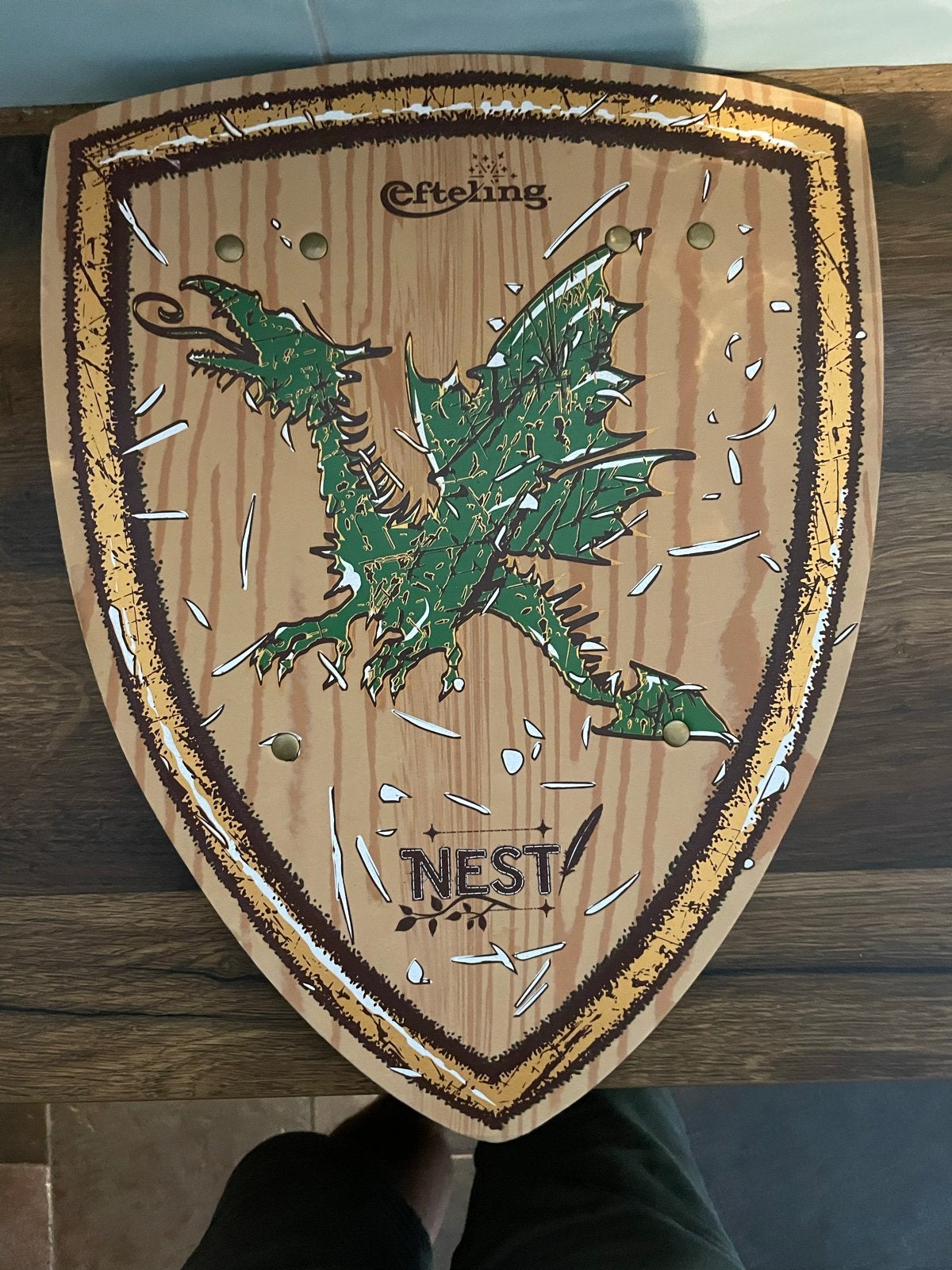 Efteling schild - Nest, Ophalen of Verzenden, Gebruikt, Overige typen