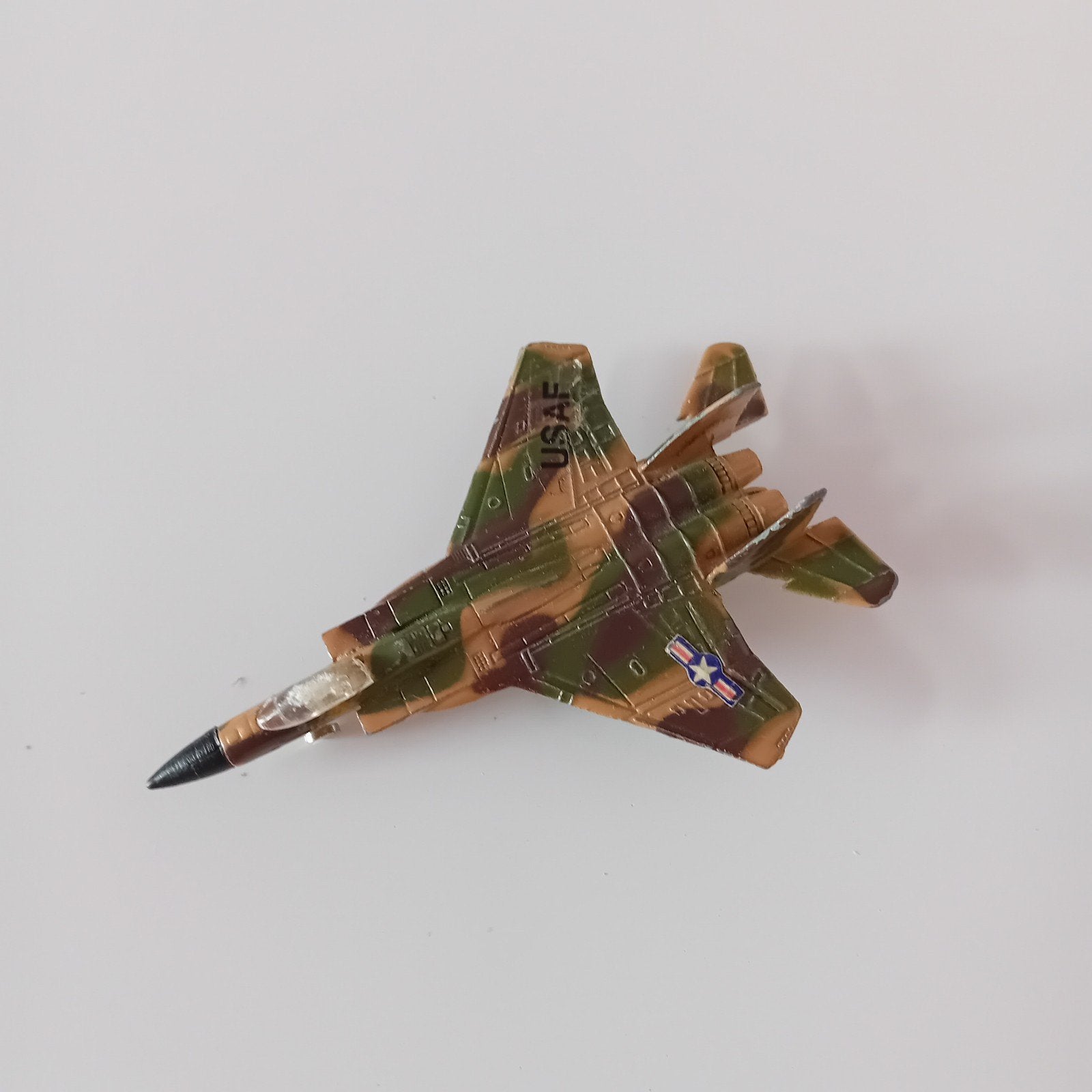 USAF F-15 Eagle Modelvliegtuig - Gebruikt, Hobby en Vrije tijd, Modelbouw | Vliegtuigen en Helikopters, Verzenden