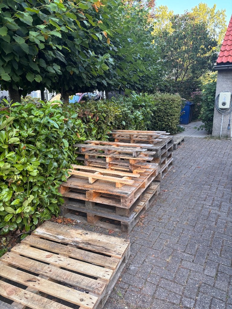 Gratis Pallets af te halen, Ophalen, Gebruikt, 50 mm of meer, Pallet