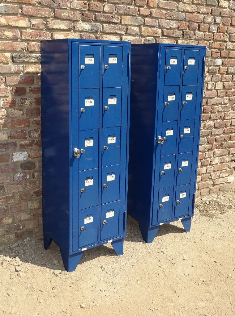 2 maal oude kluisjeslocker locker met kluisjes, Ophalen