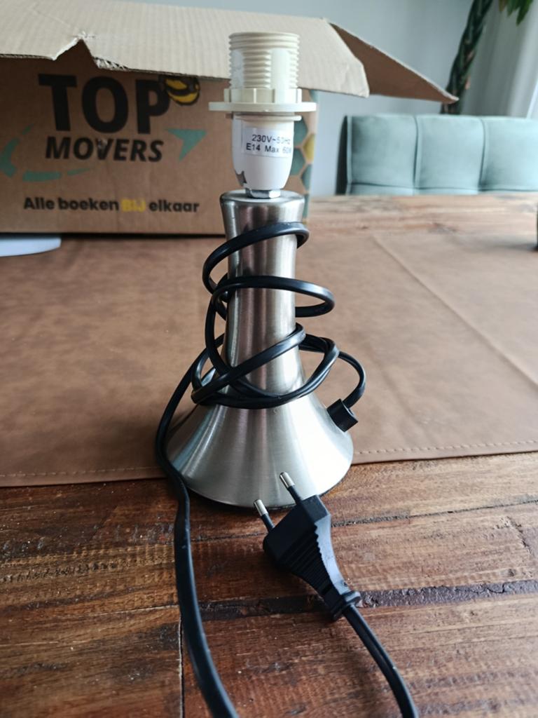 Schemerlamp, Huis en Inrichting, Lampen | Tafellampen, Ophalen of Verzenden, Minder dan 50 cm