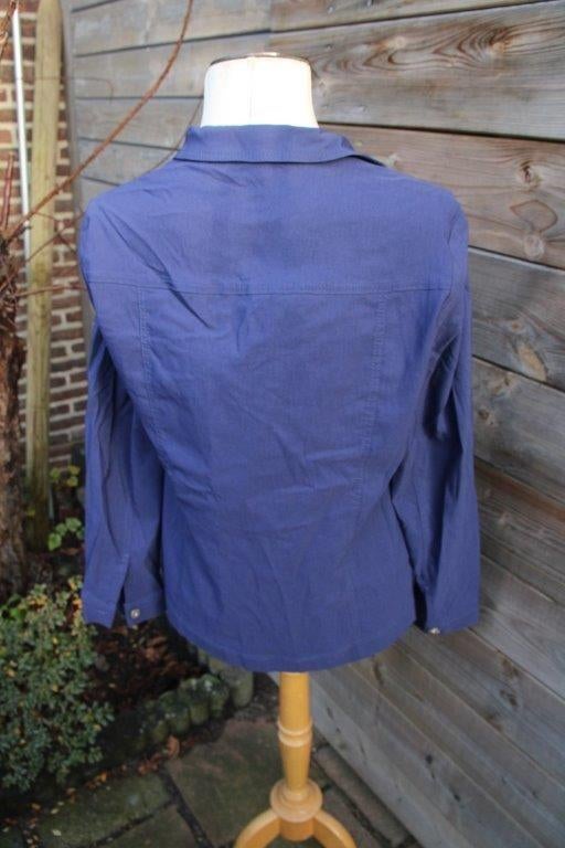 Jasje blauw Robell mt 42 Vaste prijs AANBIEDING, Blauw, Maat 42/44 (L), Ophalen of Verzenden, Zo goed als nieuw