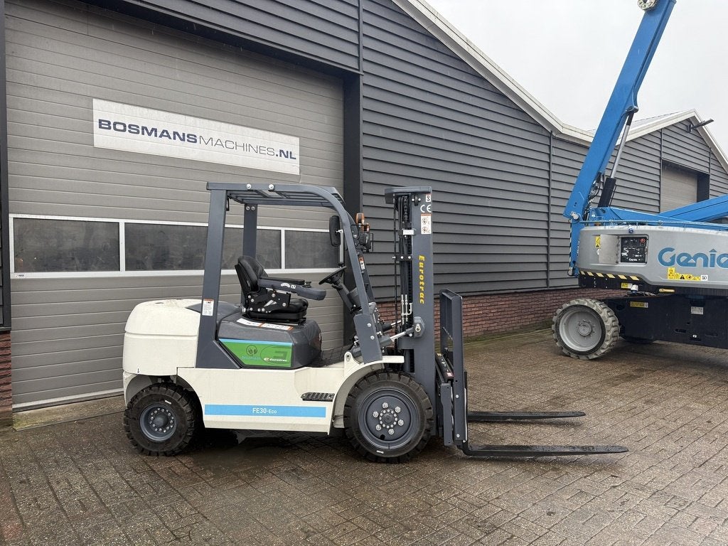 Eurotrac FE30 ECO heftruck NIEUW met vorkenverspreider, Elektrisch, Heftruck, Eurotrac
