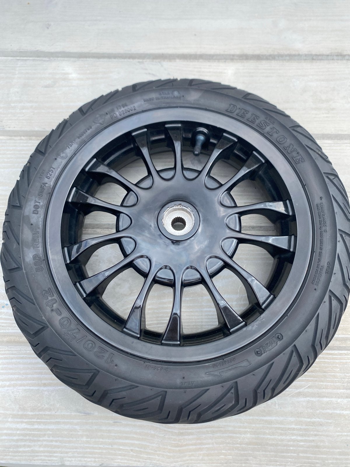 Vespa sprint achtervelg grote trommel, Ophalen, Zo goed als nieuw, Overige typen, Piaggio